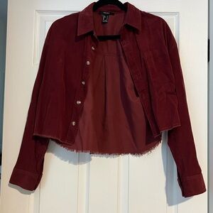 Forever 21 Burgundy Top